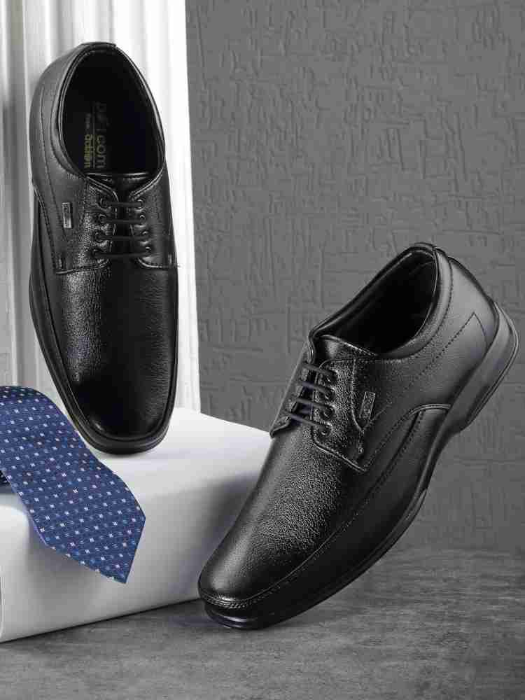 Action black deals leather shoes