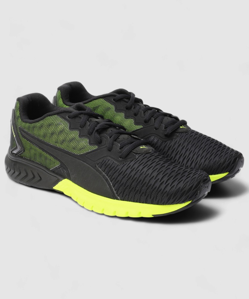 PUMA IGNITE Dual Running Shoes For Men Buy Black Safety Yellow Color PUMA IGNITE Dual Running Shoes For Men Online at Best Price Shop Online for Footwears in India Flipkart