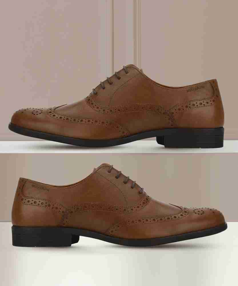 Red tape brogues in on sale oxblood