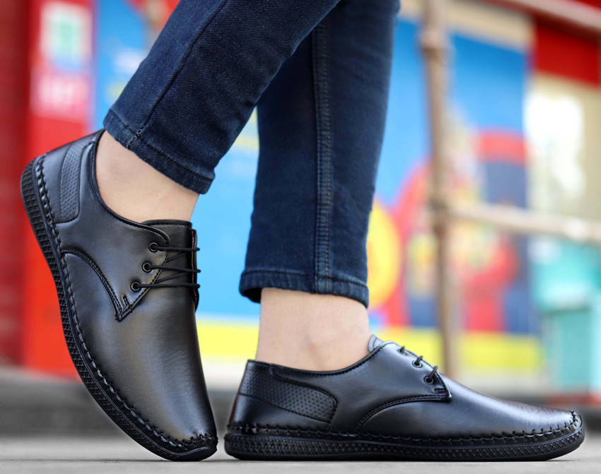 Flat sole formal shoes hotsell