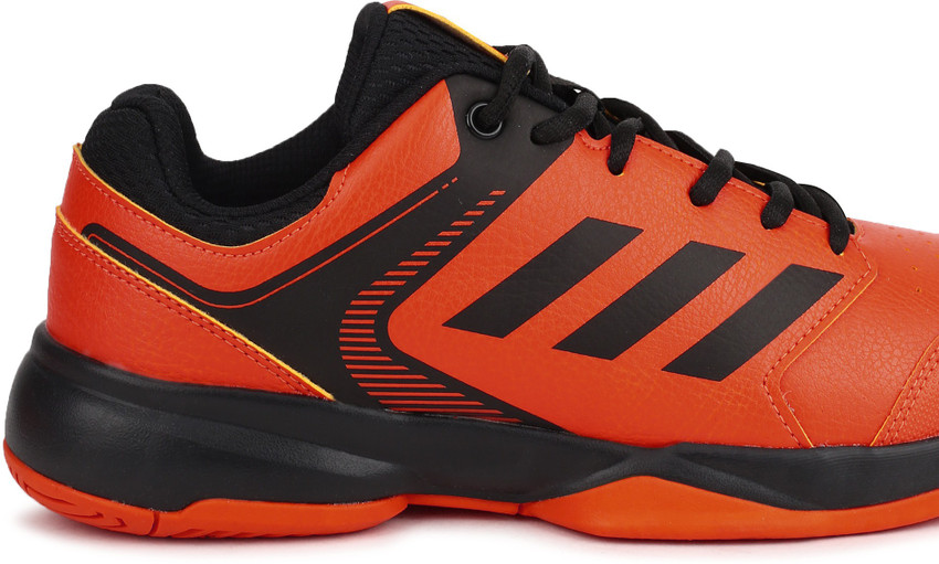 Orange adidas tennis shoes sale