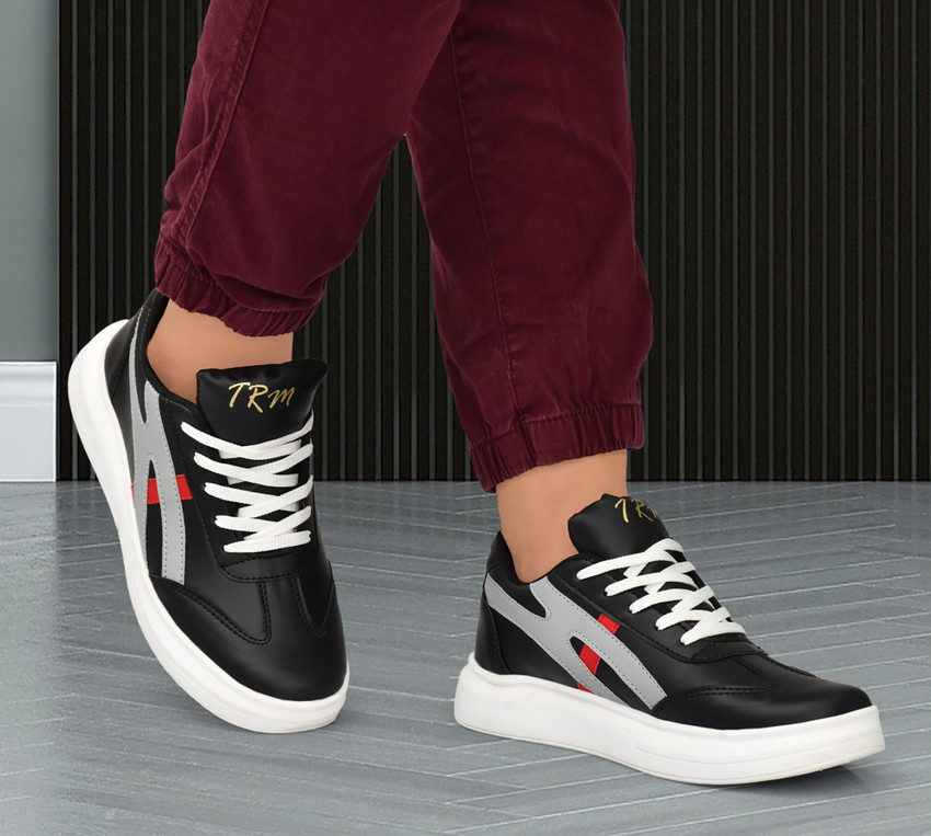 KRITON Sneaker Shoes with Extra Cushion Lightwight Lace Up Shoes