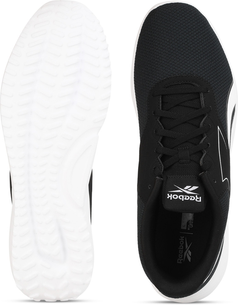 Reebok linea black running shoes clearance flipkart