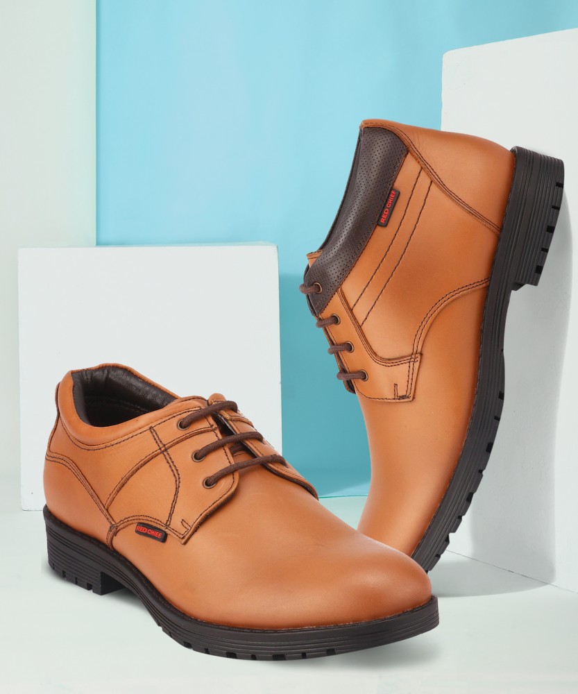 Rust Red Chief Formal Shoes, Size: 8 And 10