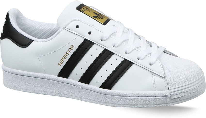Adidas superstar black and sale white price in india