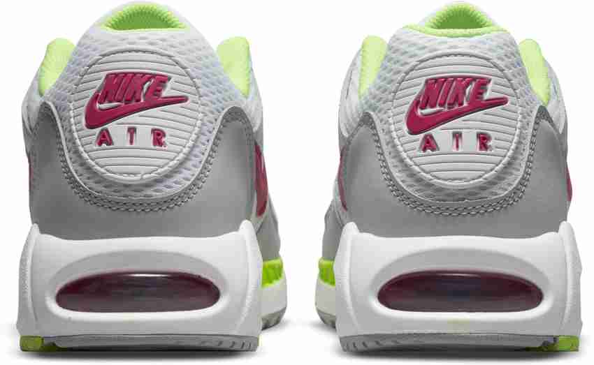 women's nike air max correlate running shoes white pink green