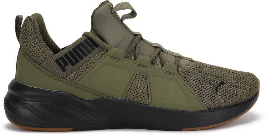 Army green puma sales shoes