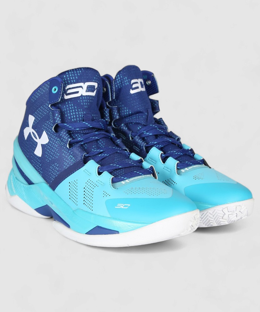 UNDER ARMOUR Curry 2 SC30 Basketball Shoes For Men Buy Pacific Blue Europa Purple White Color UNDER ARMOUR Curry 2 SC30 Basketball Shoes For Men Online at Best Price Shop Online for