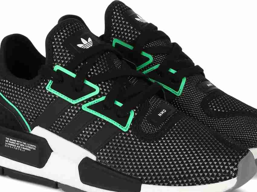 Adidas nmd r1 womens black and mint 2025
