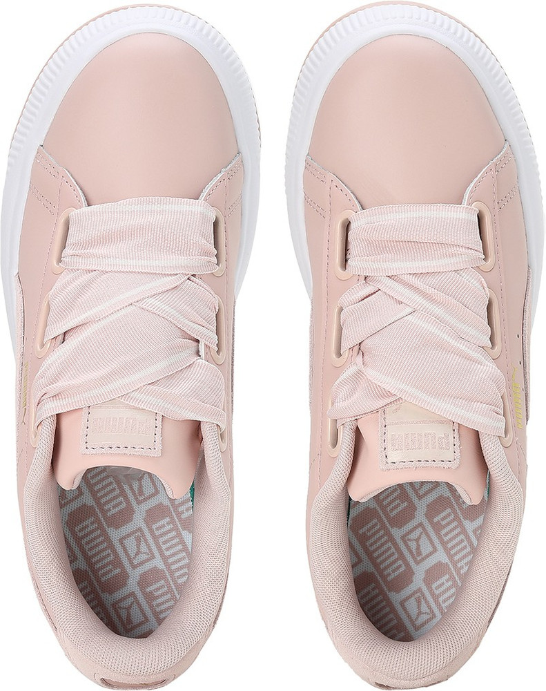 Puma basket rose pale clearance