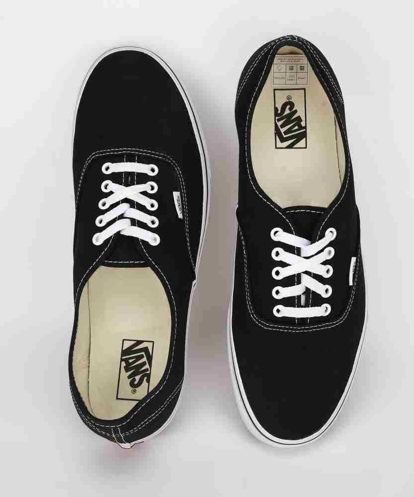 VANS Authentic Sneakers For Men Buy Black Color VANS Authentic