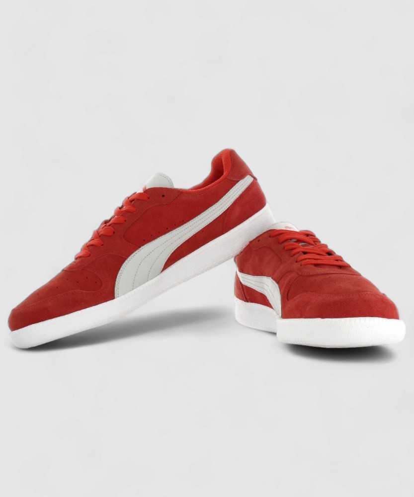 PUMA Icra Trainer SD Sneakers For Men Buy High Risk Red Gray Violet Color PUMA Icra Trainer SD Sneakers For Men Online at Best Price Shop Online for Footwears in