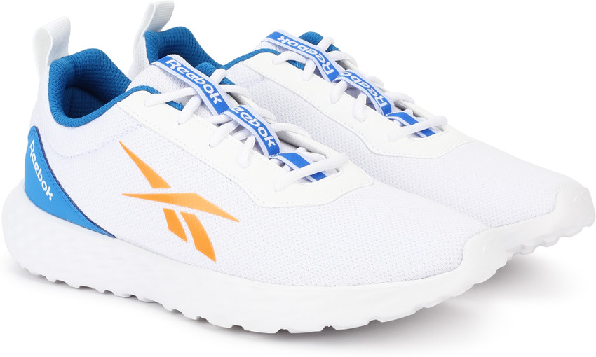 Orange and white reebok hotsell