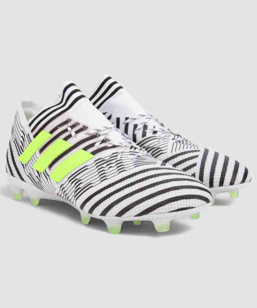 ADIDAS NEMEZIZ 17.1 FG Football Shoes For Men Buy FTWWHT SYELLO CBLACK Color ADIDAS NEMEZIZ 17.1 FG Football Shoes For Men Online at Best Price Shop Online for Footwears in India Flipkart