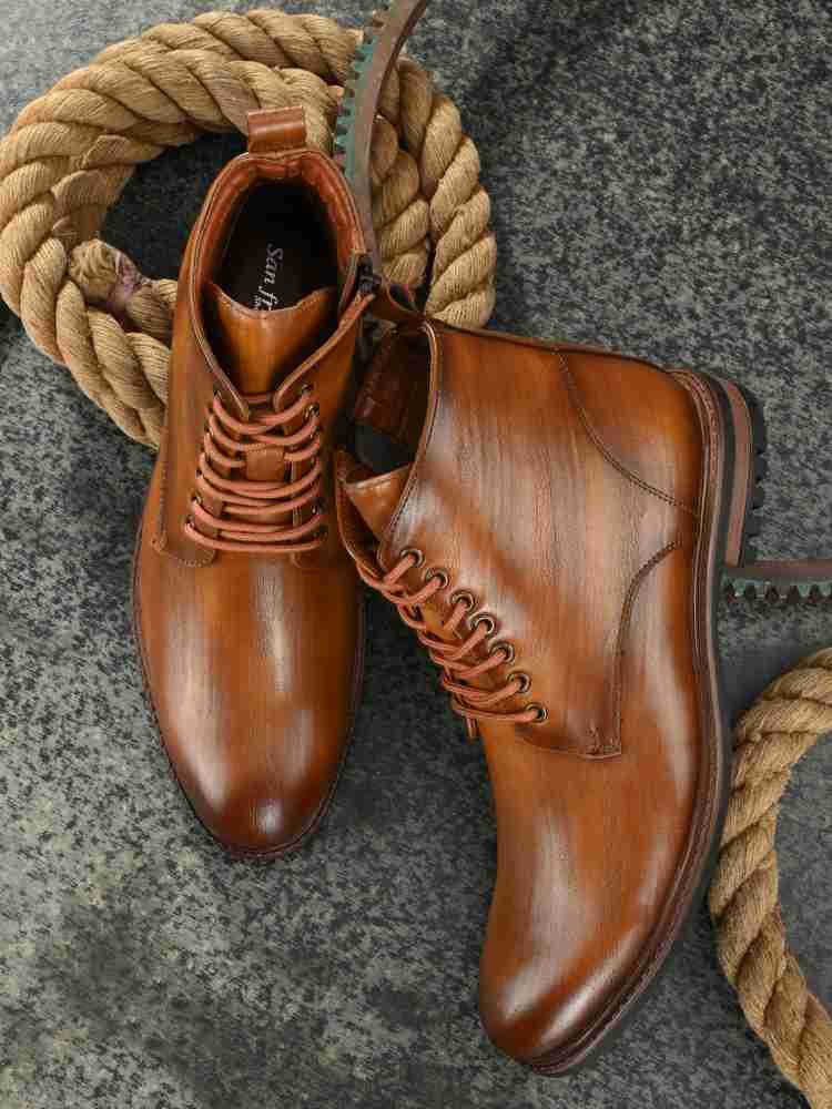 San frissco brown boots deals