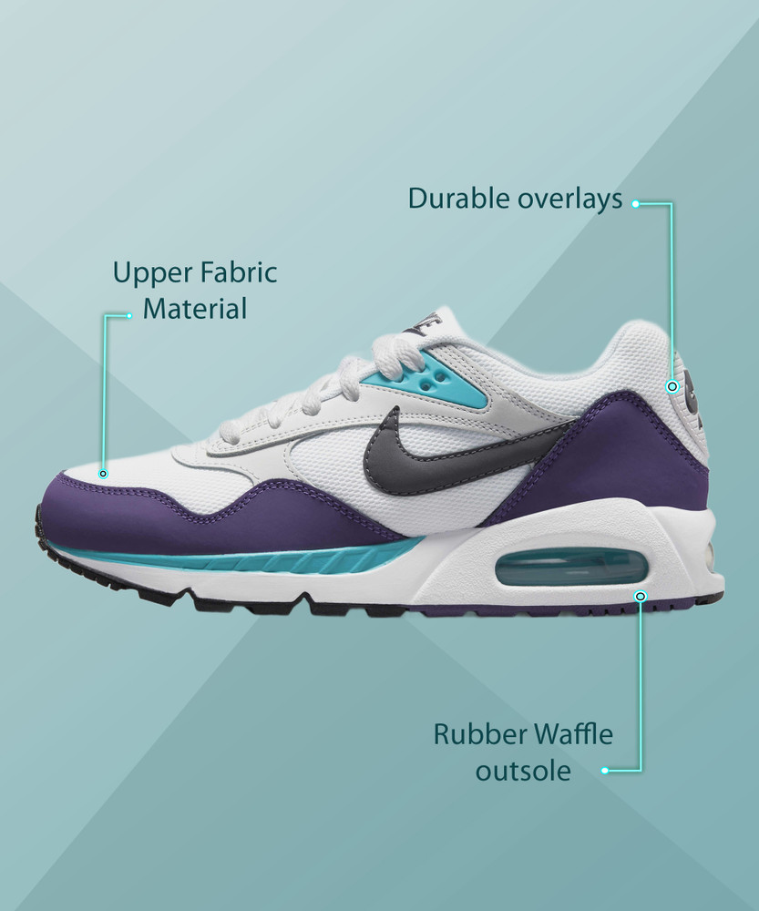 nike air max correlate white black green