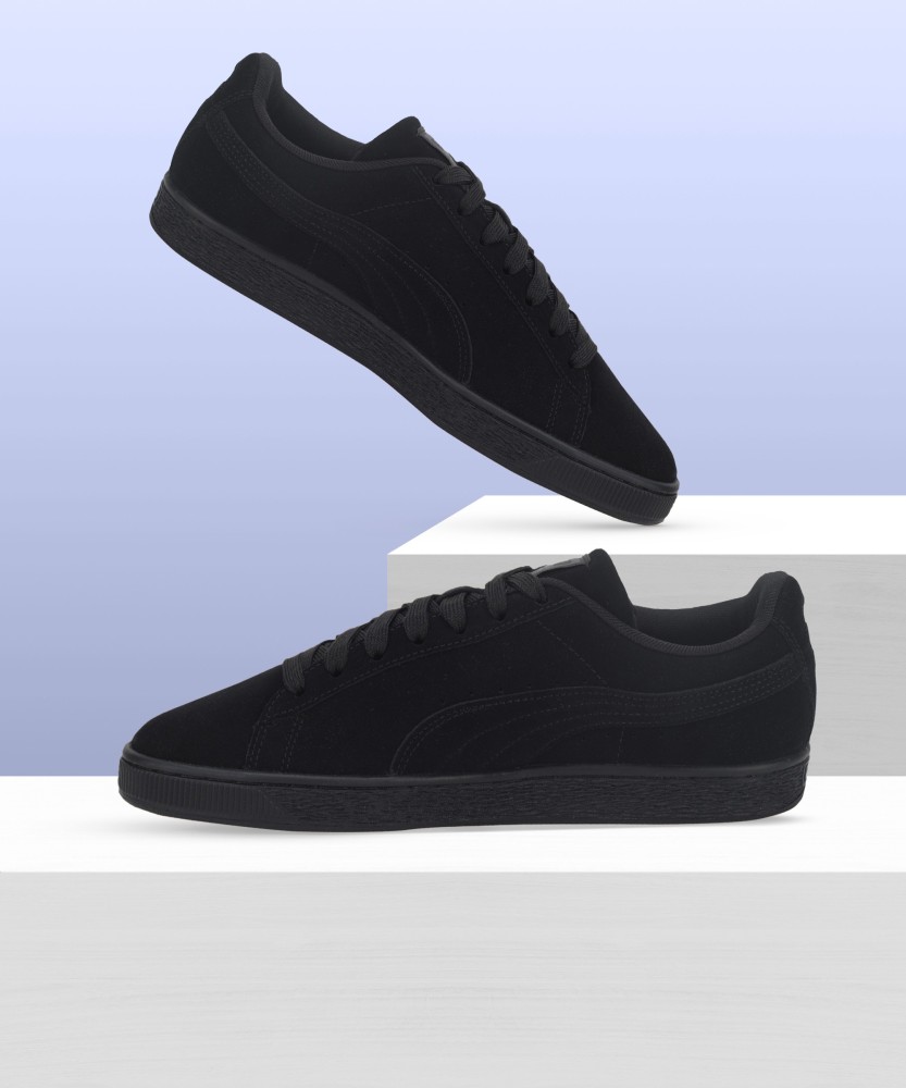 Puma black shop casual shoes flipkart