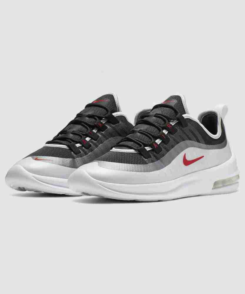 Men's air max axis shoes red/platinum/black best sale