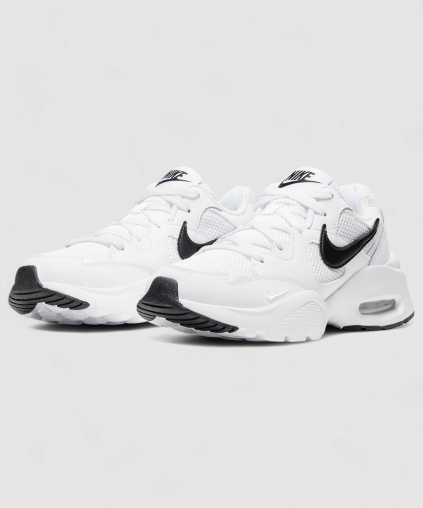 nike air max fusion white and black