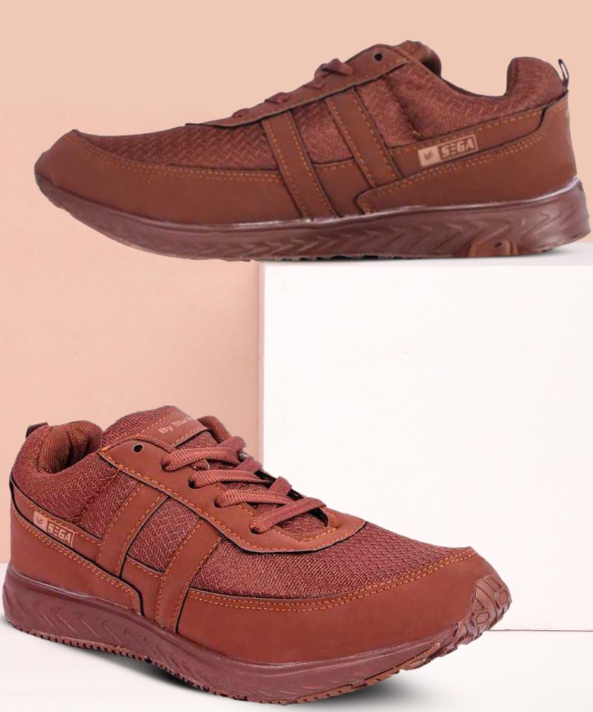 SEGA Sega 10 Brown Marathon Shoes Running Shoes For Men Buy SEGA Sega 10 Brown Marathon Shoes Running Shoes For Men Online at Best Price Shop Online for Footwears in India Flipkart