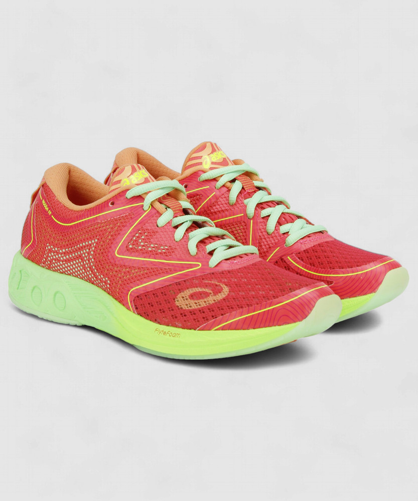 Asics NOOSA FF Running Shoes For Women Buy DIVA PINK PARADISE GREEN MELON Color Asics NOOSA FF Running Shoes For Women Online at Best Price Shop Online for Footwears in India