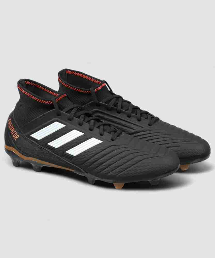 ADIDAS PREDATOR 18.3 FG Football Shoes For Men Buy CBLACK FTWWHT SOLRED Color ADIDAS PREDATOR 18.3 FG Football Shoes For Men Online at Best Price Shop Online for Footwears in India Flipkart