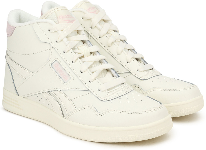 All white hot sale reebok high tops
