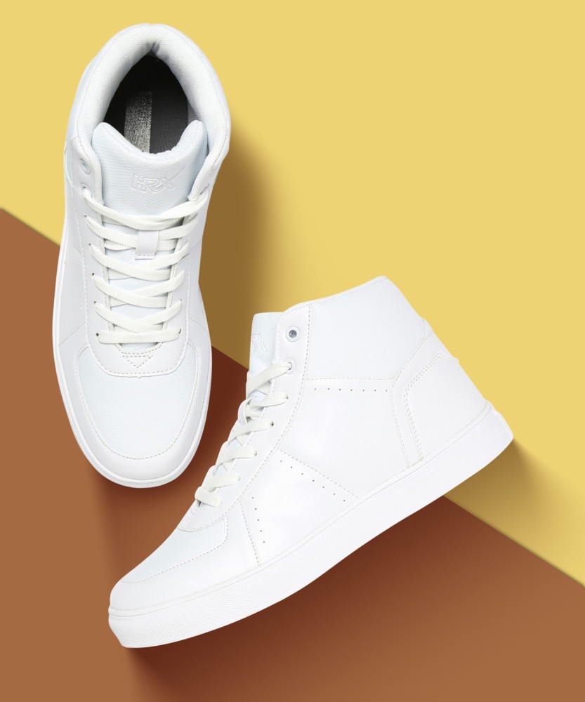 Hrx white shoes store for men