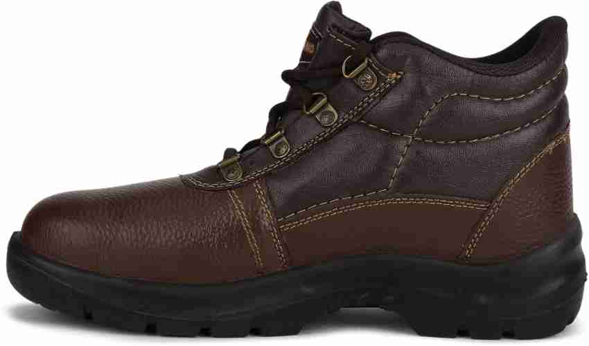 Woodland safety shoes on sale flipkart