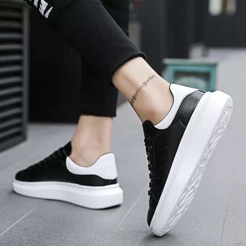 CETLLO Men s Casual Canvas Sport Shoes velvet Casual Sneaker Lace Up Shoes Running Walking Training and Gym Shoes Sneakers For Men