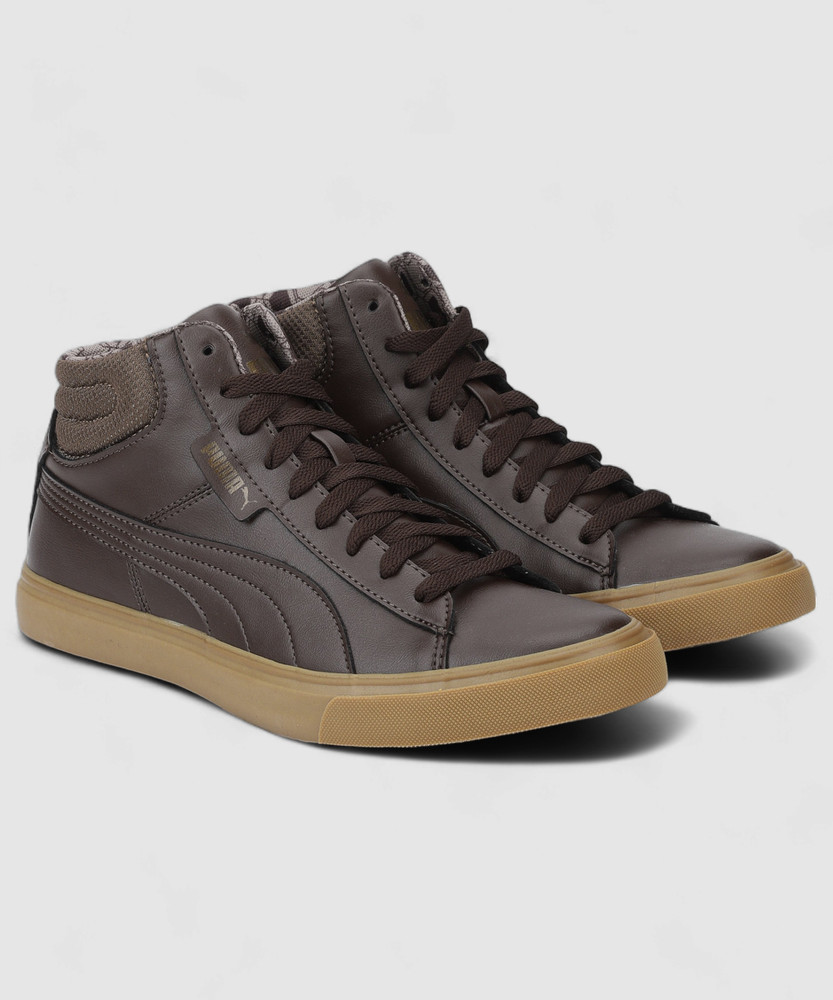 Puma leather high tops hotsell