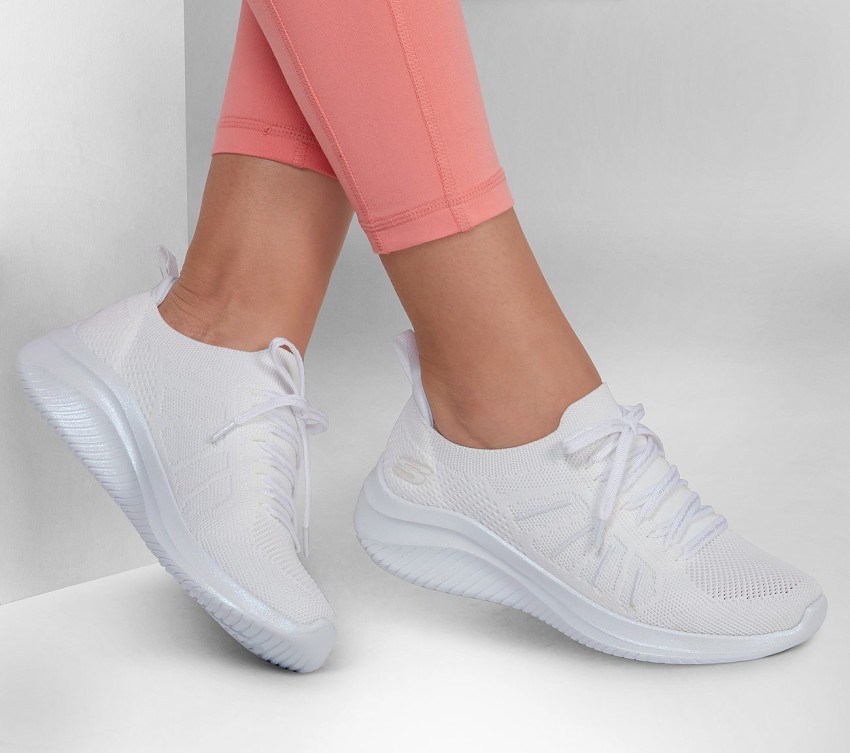 Skechers ultra shop flex white