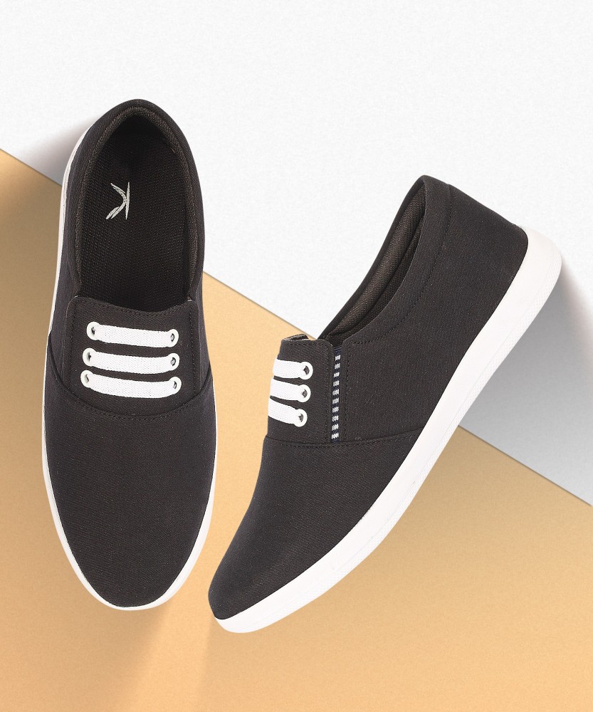 Black casual shoes flipkart online