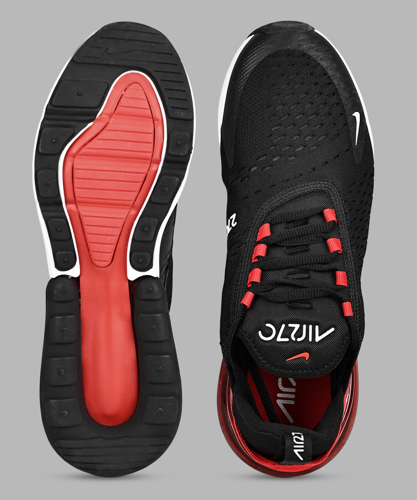 nike air max 270 women's black and red
