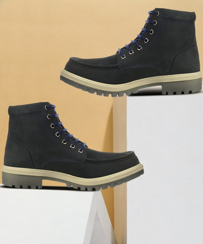 Woodland high sale neck boots