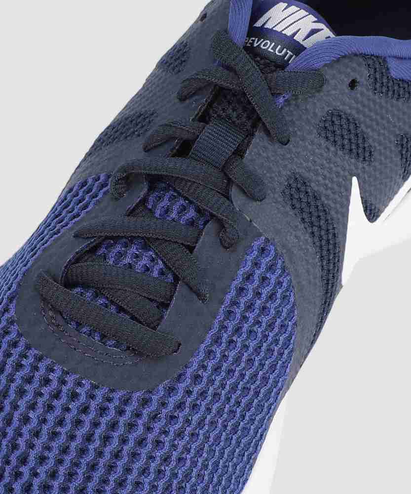 Men's revolution 4 blue running shoes best sale