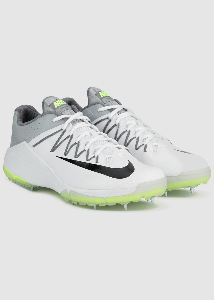 NIKE Domain 2 Cricket Shoe For Men Buy WHITE BLACK WOLF GREY VOLT Color NIKE Domain 2 Cricket Shoe For Men Online at Best Price Shop Online for Footwears in India Flipkart