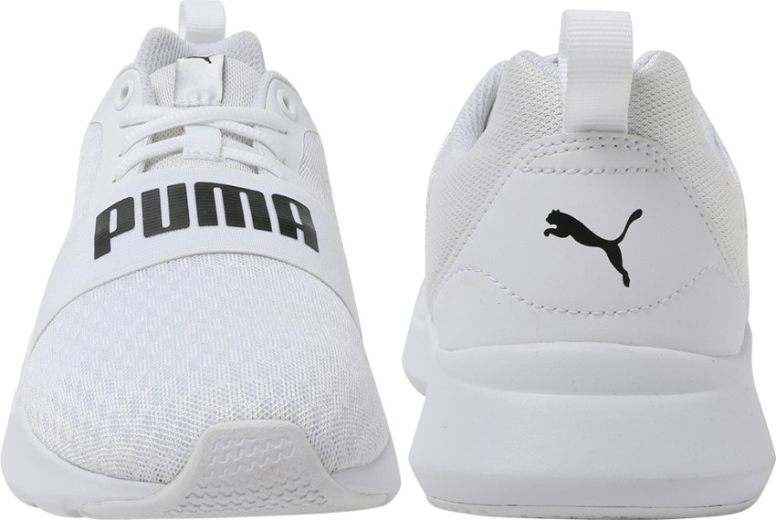 Puma white wired sales ps sneakers