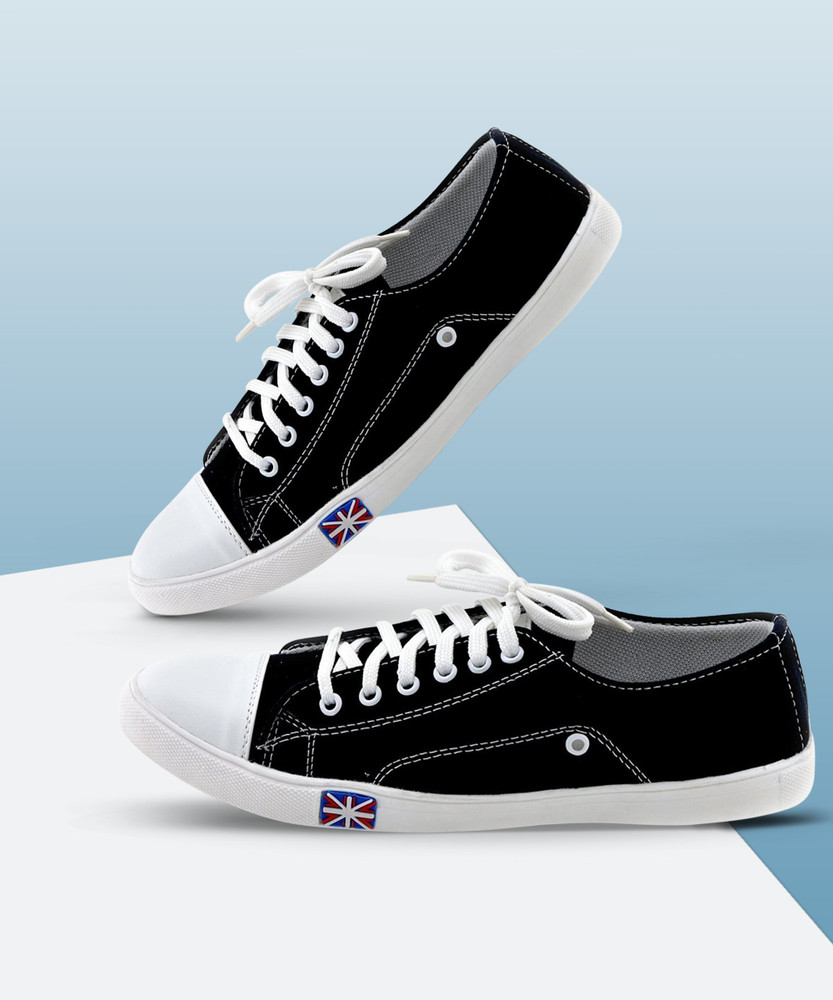 Canvas shoes for shop men flipkart