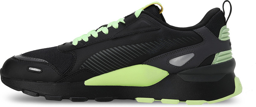 Puma rs-0 toys trainer black/white/pine green 2025