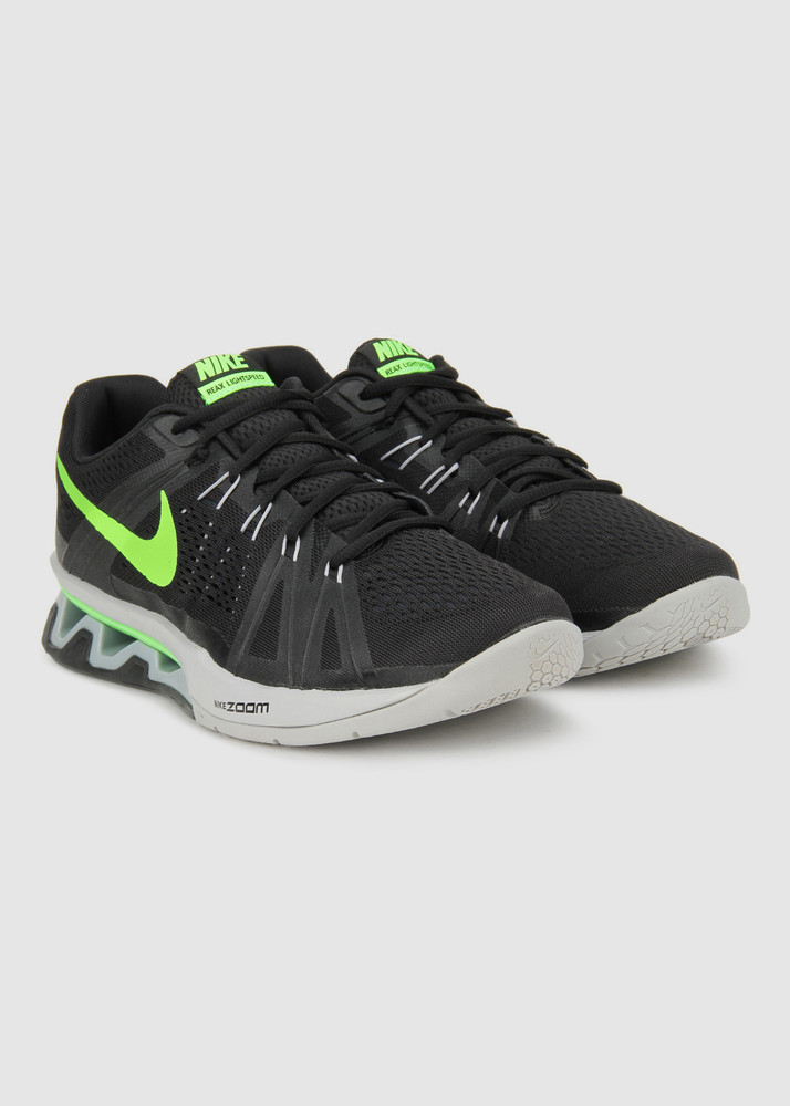 NIKE REAX LIGHTSPEED Training Shoes For Men - Buy Black Silver Green Color NIKE  REAX LIGHTSPEED Training Shoes For Men Online at Best Price - Shop Online  for Footwears in India | Flipkart.com