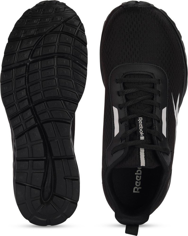 Reebok black walking on sale shoes