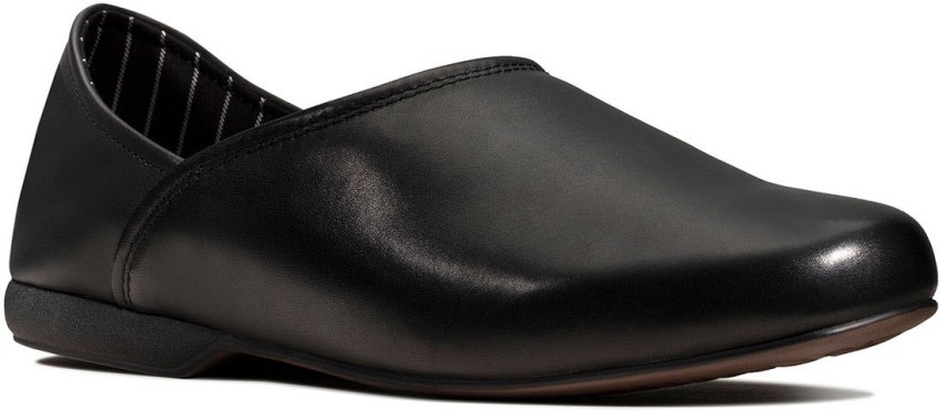 CLARKS Harston Elite BLACK LEAT Casuals For Men Buy CLARKS