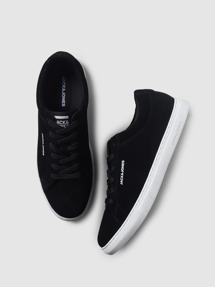 Jack and jones black shoes online