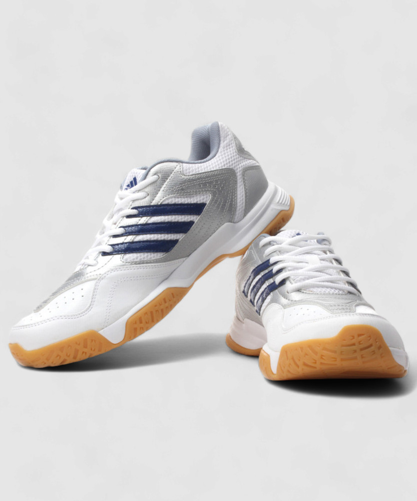 ADIDAS Feather Replique Indoor Shoes For Men Buy White Blue Color ADIDAS Feather Replique Indoor Shoes For Men Online at Best Price Shop Online for Footwears in India Flipkart