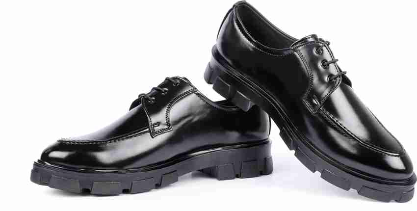 For Sure Chunky Lug Sole Derby Lace Up For Men Buy For Sure