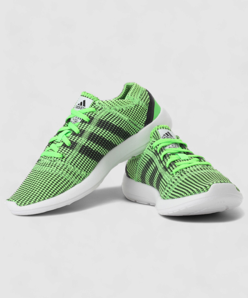 ADIDAS Element Refine Tricot M Running Shoes For Men Buy Sgreen Cblack Cblack Color ADIDAS Element Refine Tricot M Running Shoes For Men Online at Best Price Shop Online for