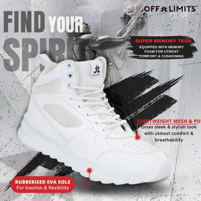 Memory foam white sneakers store