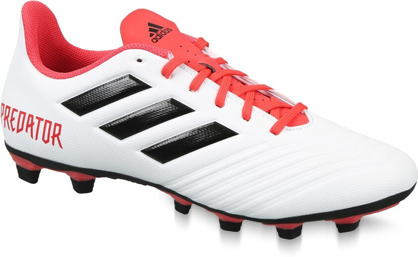 ADIDAS PREDATOR 18.4 FXG Football Shoes For Men Buy FTWWHT CBLACK REACOR Color ADIDAS PREDATOR 18.4 FXG Football Shoes For Men Online at Best Price Shop Online for Footwears in India Flipkart