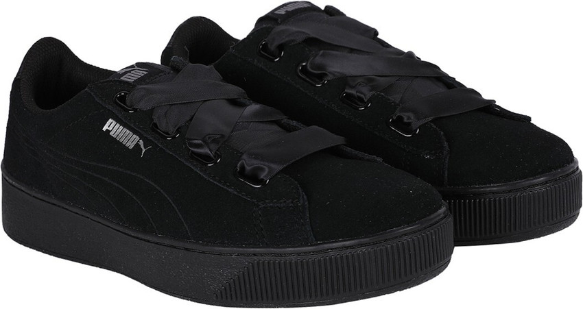 Puma vikky ribbon black top